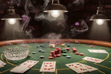 poker among the flowers